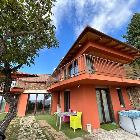 Brand New House With Beautiful View Of Pecs City Exterior photo